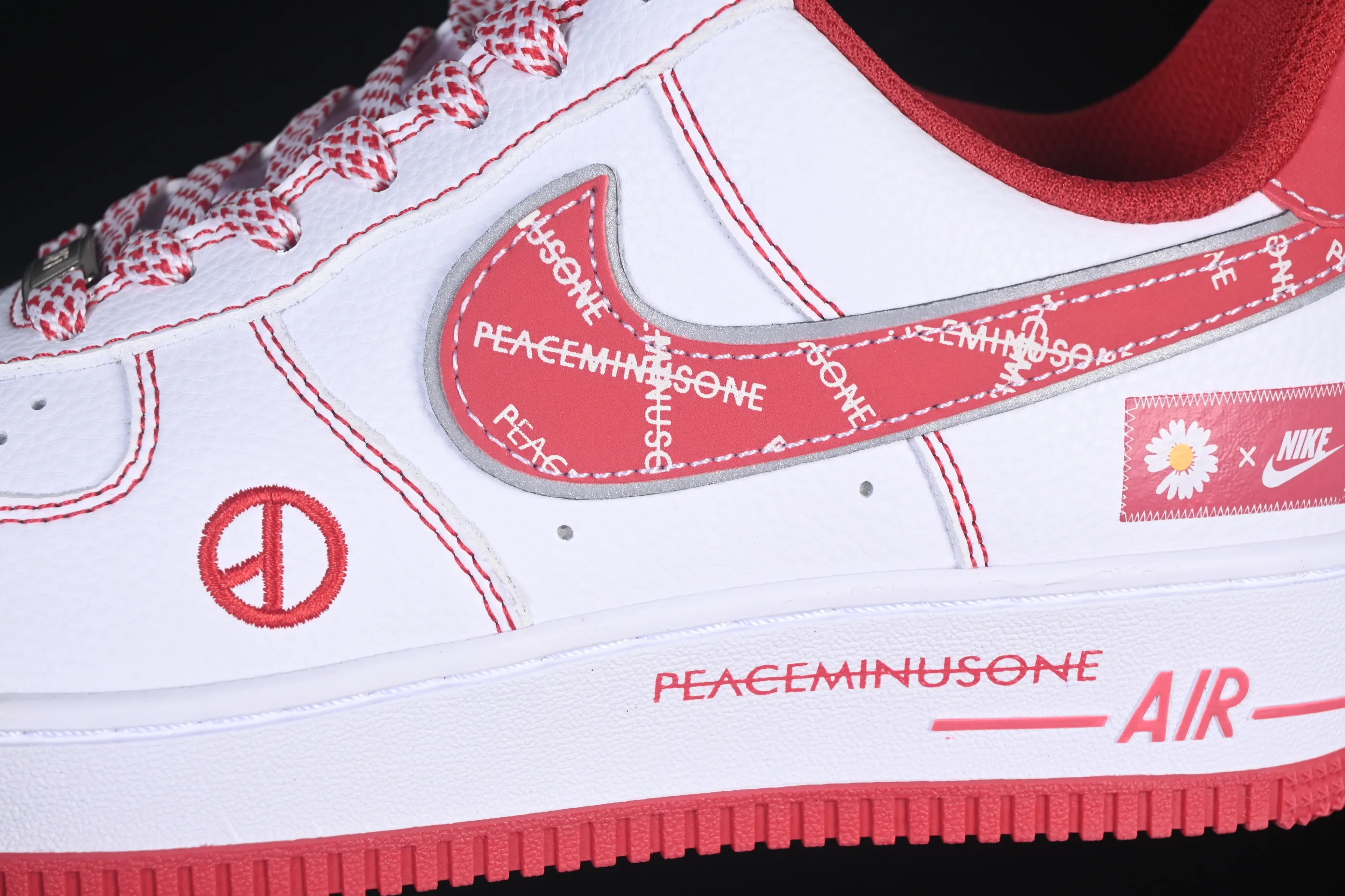 All Categories Nk Air Force 1 Air Force Series Nk Air Force 1 Low Air Force Low Nike Air Force 1'07 Low G-Dragon Joint White Rose Red Air Force 1 Low-top Casual Shoes HV5999-008
